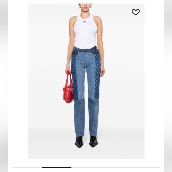 Marine Serre jeans NWT - Picture 3 of 12